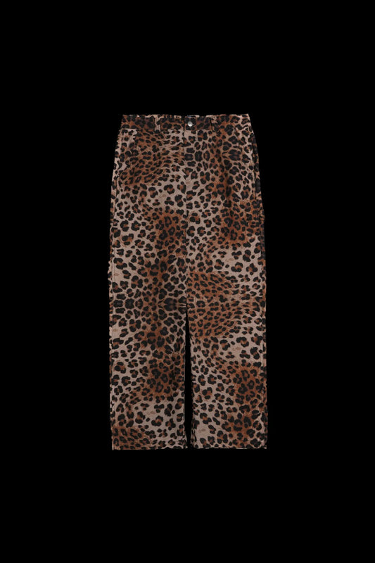 MANIC CARPENTER PANTS IN LEOPARD