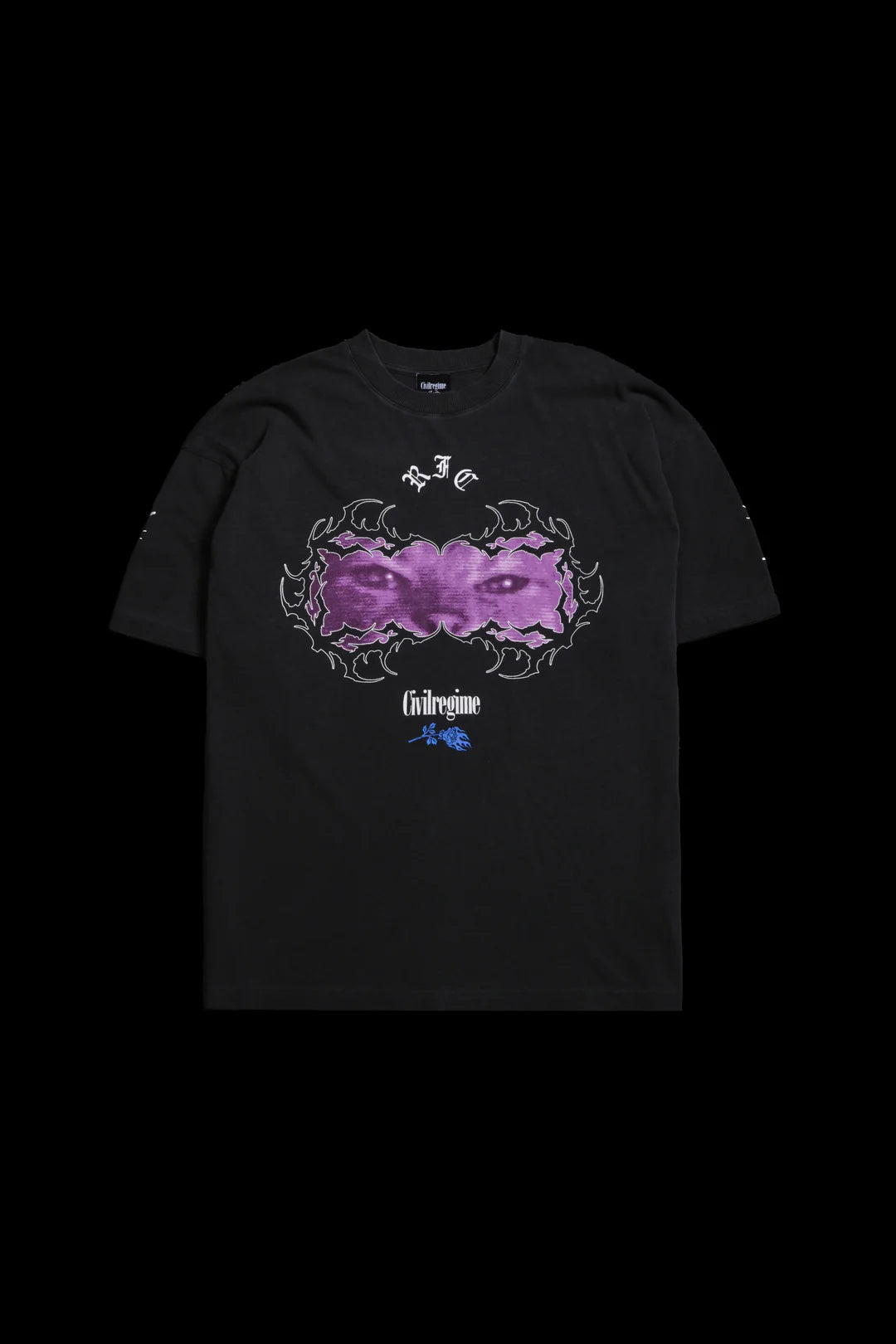 ICED OUT AMERICAN CLASSIC OVERSIZED TEE IN VINTAGE ASHES