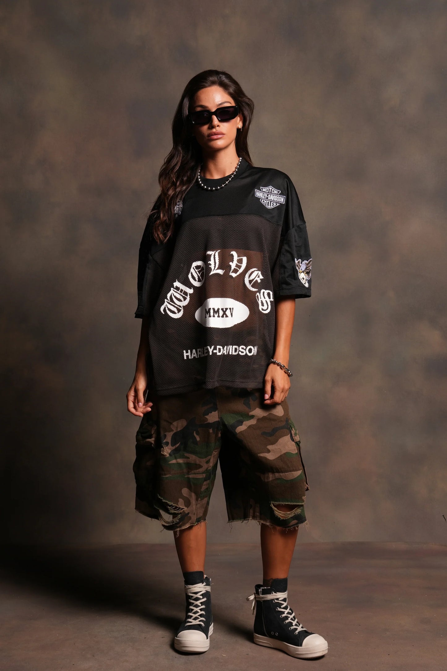 H-D Forever Bobby B Jersey in Darc Brown