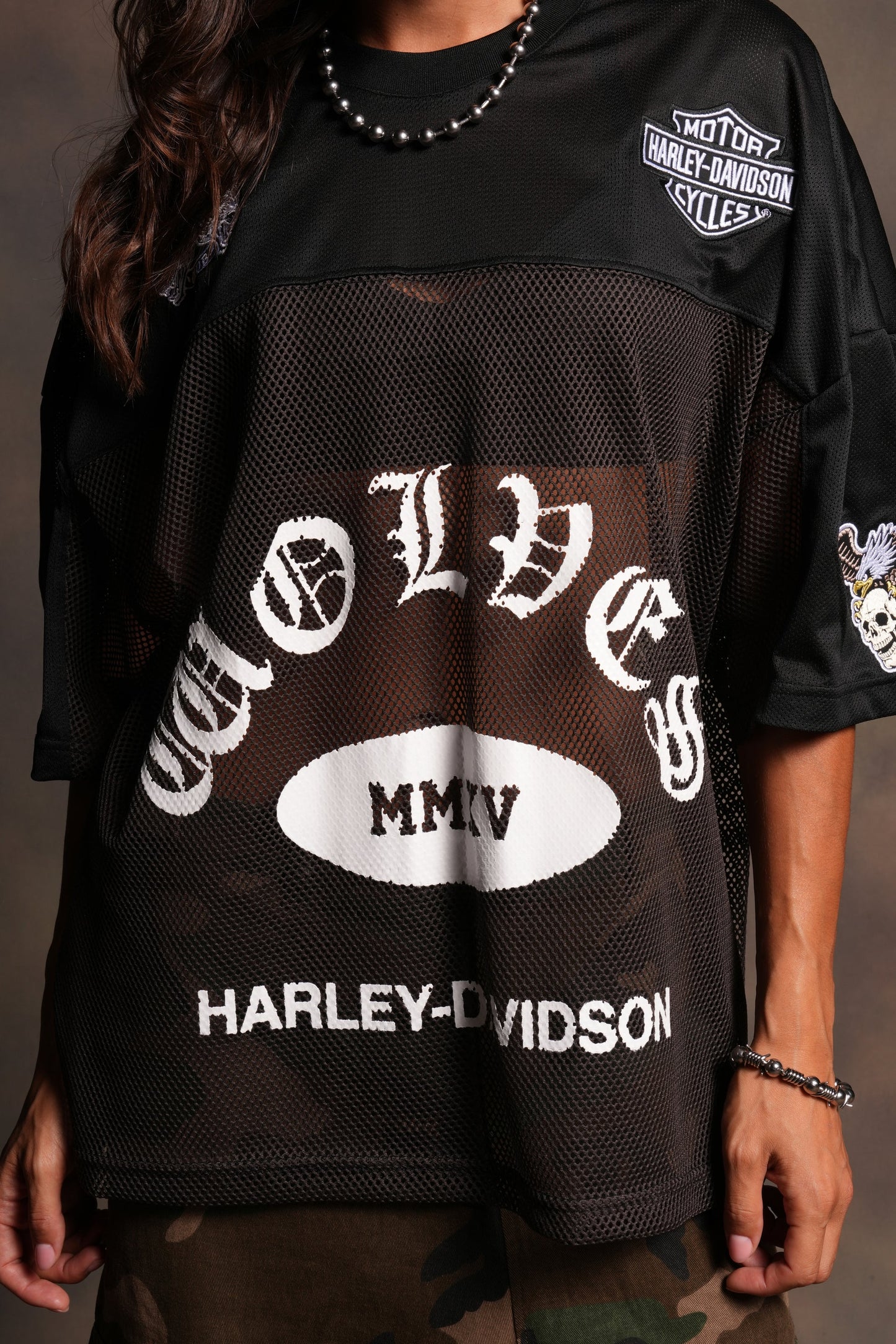 H-D Forever Bobby B Jersey in Darc Brown