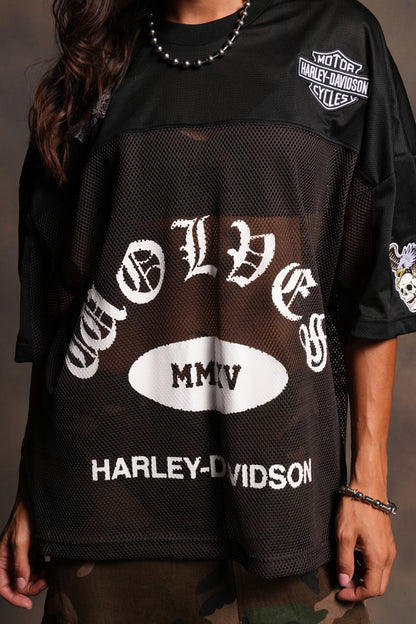 H-D Forever Bobby B Jersey in Darc Brown