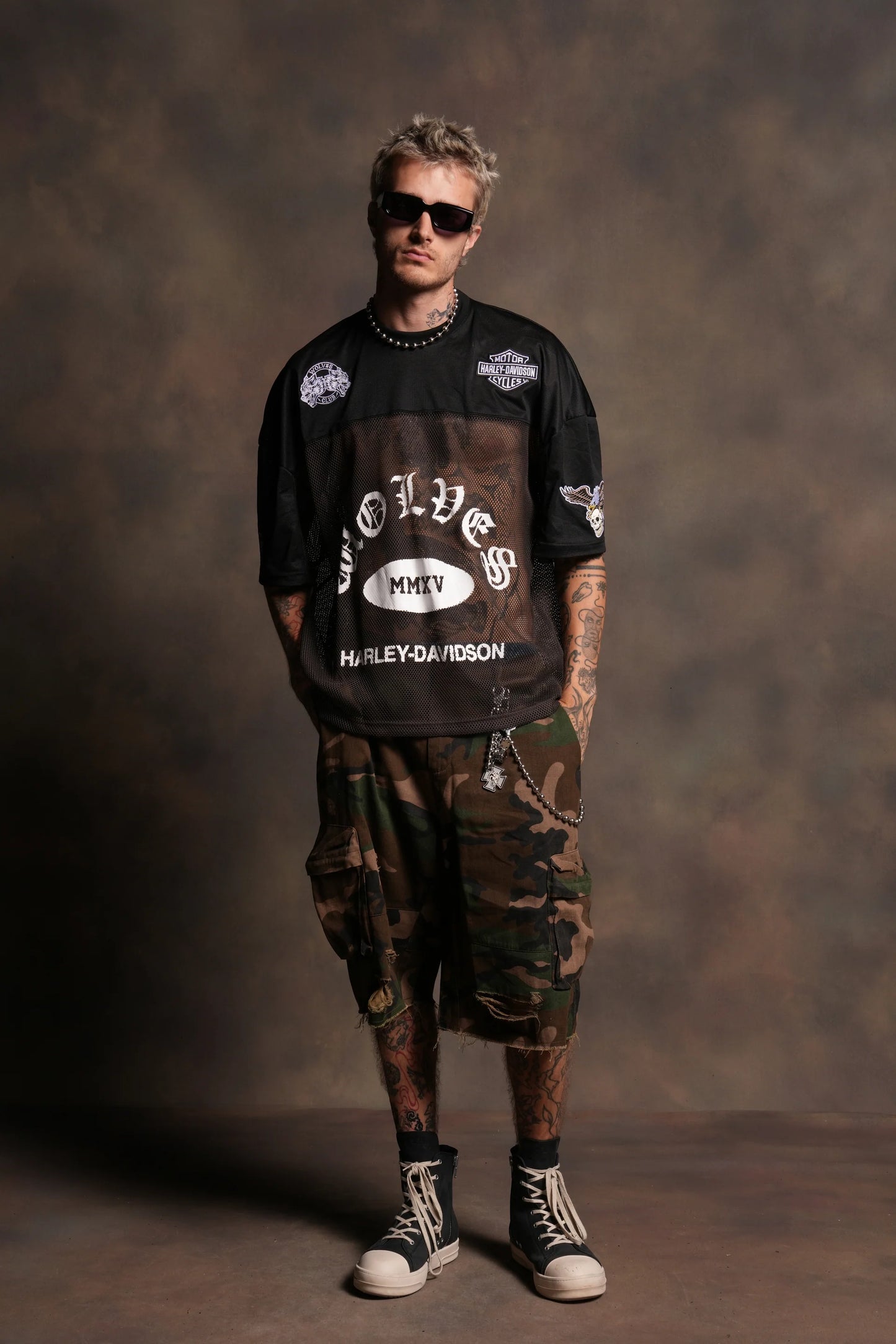 H-D Forever Bobby B Jersey in Darc Brown