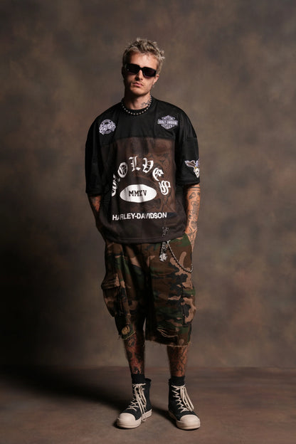H-D Forever Bobby B Jersey in Darc Brown