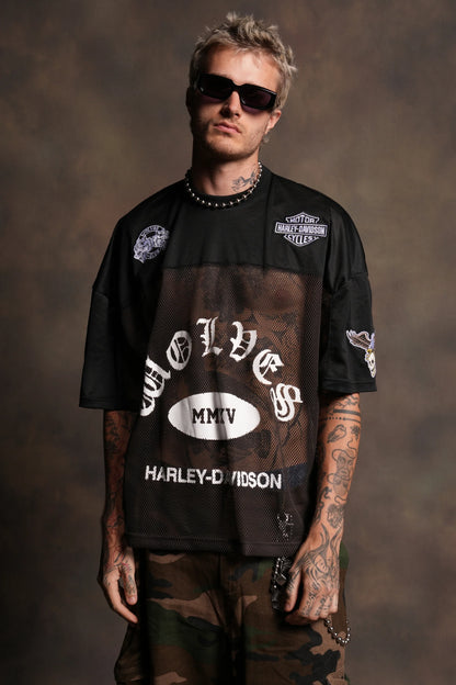 H-D Forever Bobby B Jersey in Darc Brown