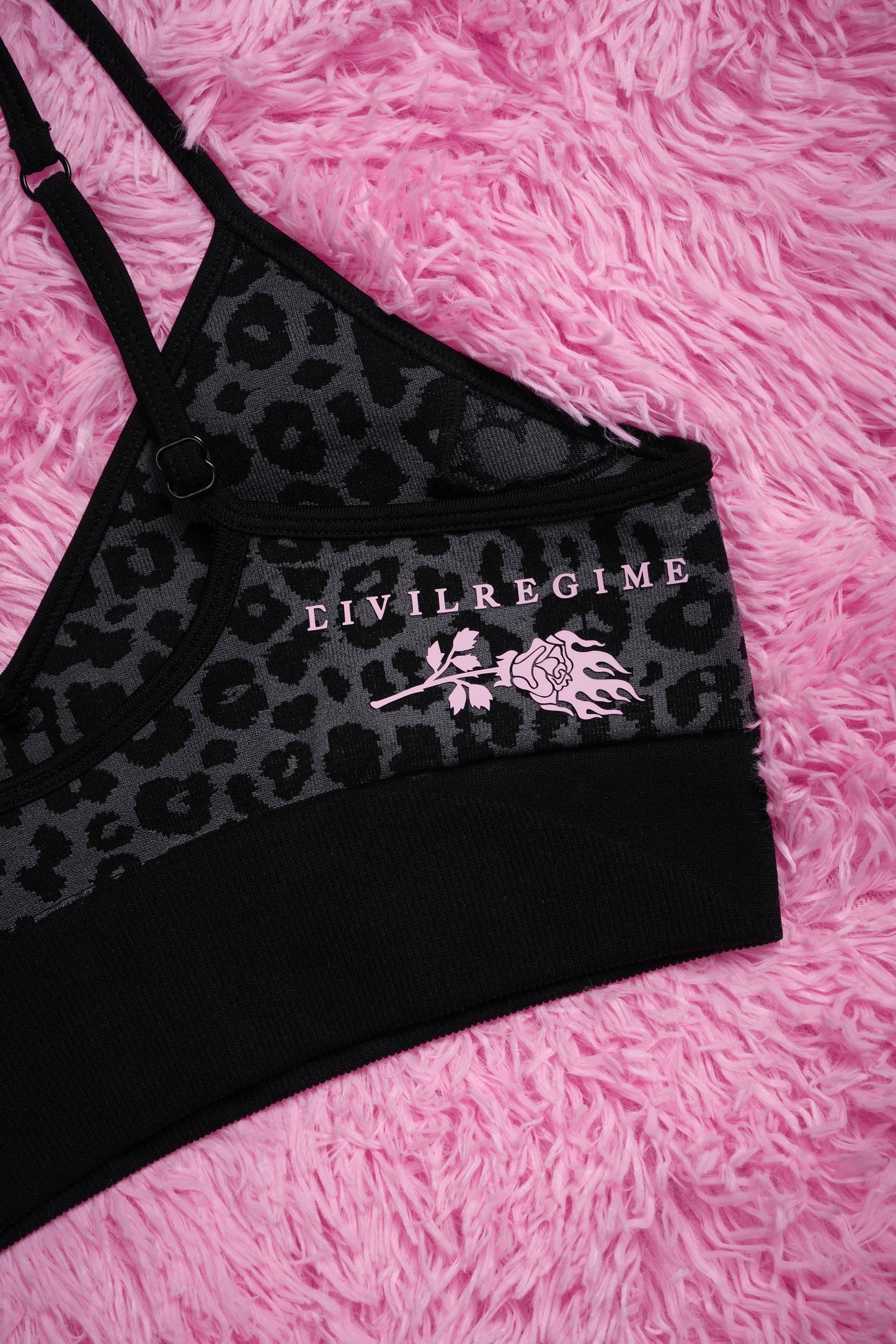 Pink Roses Kelly Seamless Bra in Vintage Ashes