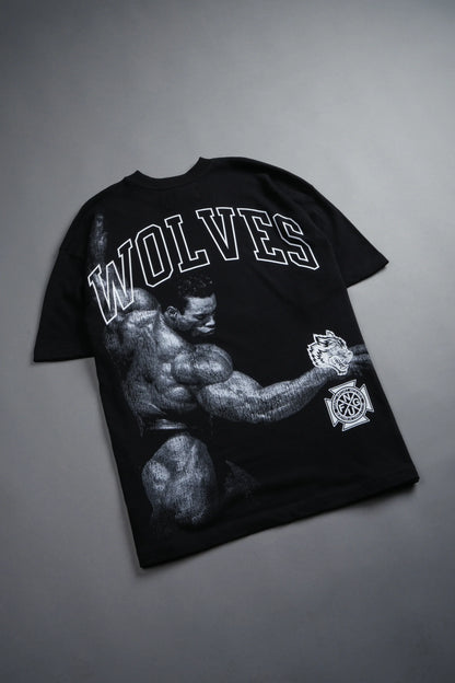 Kevin Premium Oversized Tee in Black