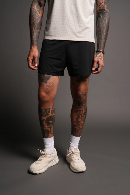 Pyramid V3 Rocky Running Shorts In Black
