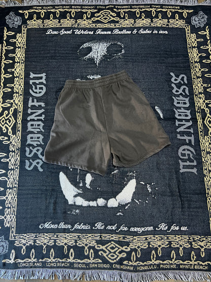 CONCRETE SIN BAGGY SHORTS IN SUN WASH BROWN