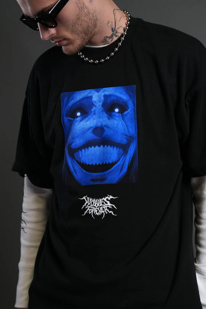 STATUE OF GOD PREMIUM OVERSIZED TEE IN BLACK