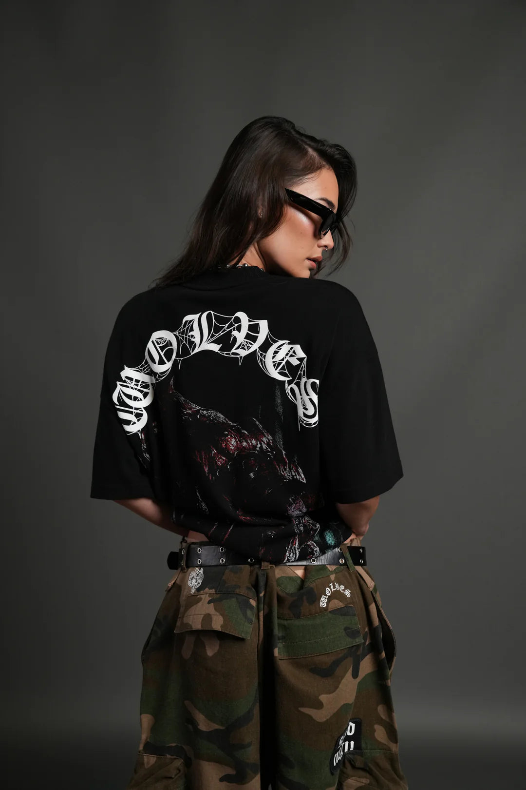 CARNAGE FOREVER PREMIUM OVERSIZED TEE IN BLACK