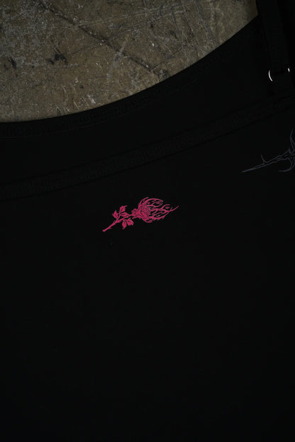 Harmful Bodysuit Tank in Black