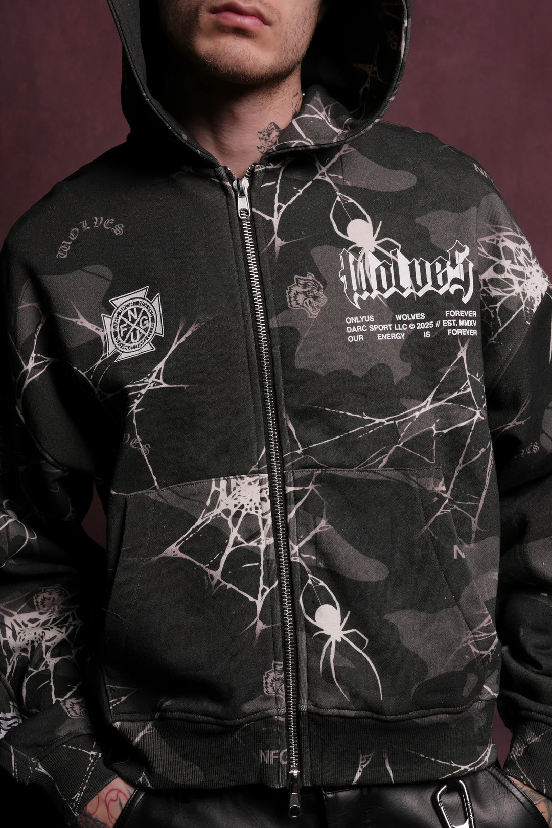 SYMBIOSIS DARCO DOUBLE ZIP HOODIE