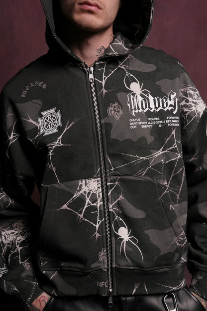 SYMBIOSIS DARCO DOUBLE ZIP HOODIE
