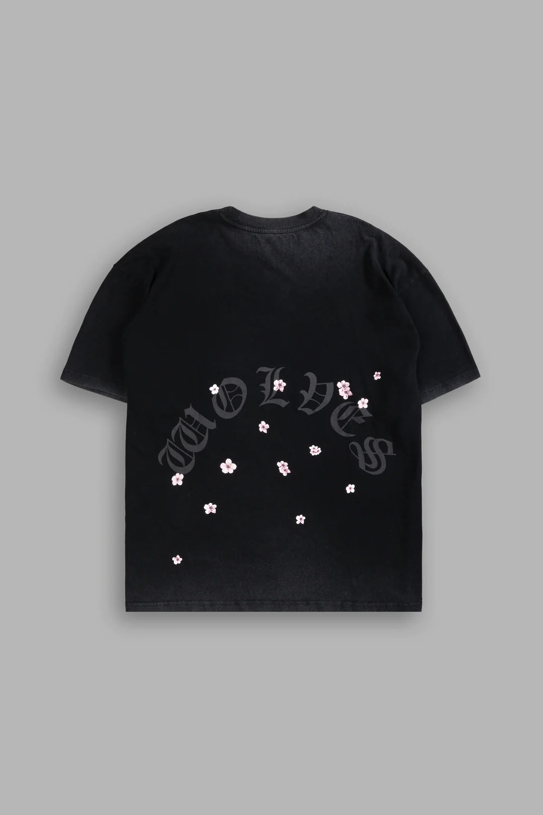 BLOOD THIRSTY KANJI "PREMIUM" OVERSIZED TEE IN BLACK