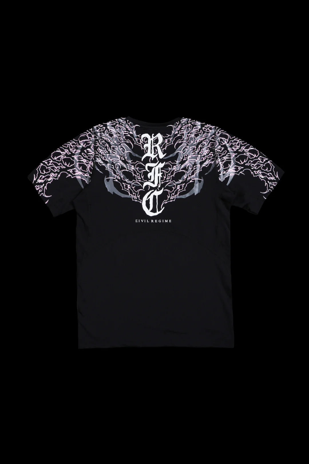 HAVEN FLEX SCOOP S/S COMPRESSION TEE IN BLACK