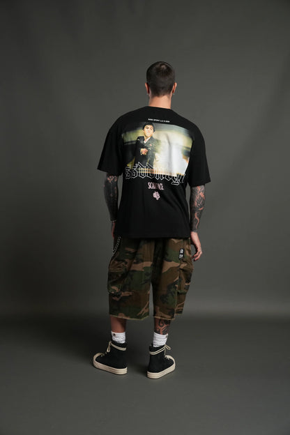NO MERCY PREMIUM OVERSIZED TEE IN BLACK