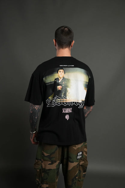 NO MERCY PREMIUM OVERSIZED TEE IN BLACK