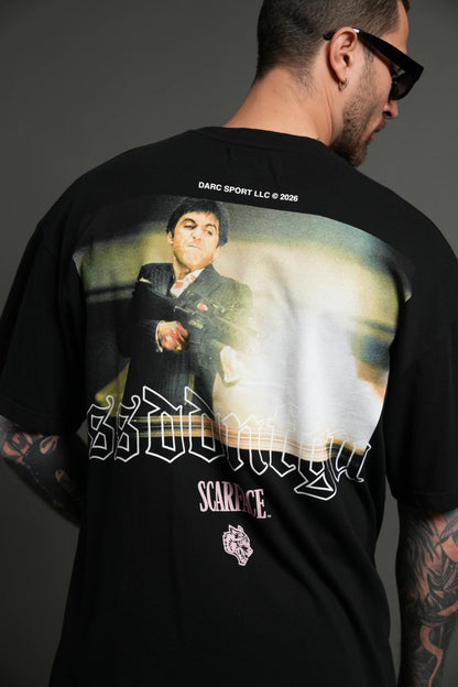 NO MERCY PREMIUM OVERSIZED TEE IN BLACK