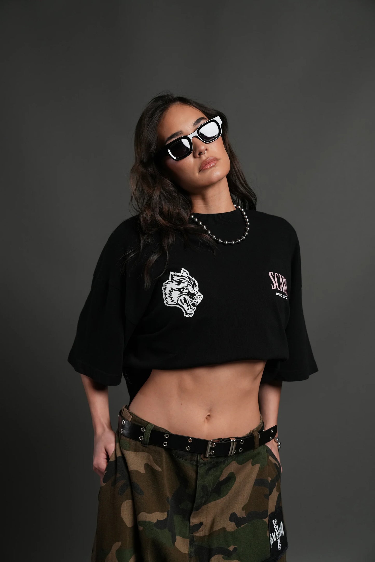 NO MERCY PREMIUM OVERSIZED TEE IN BLACK