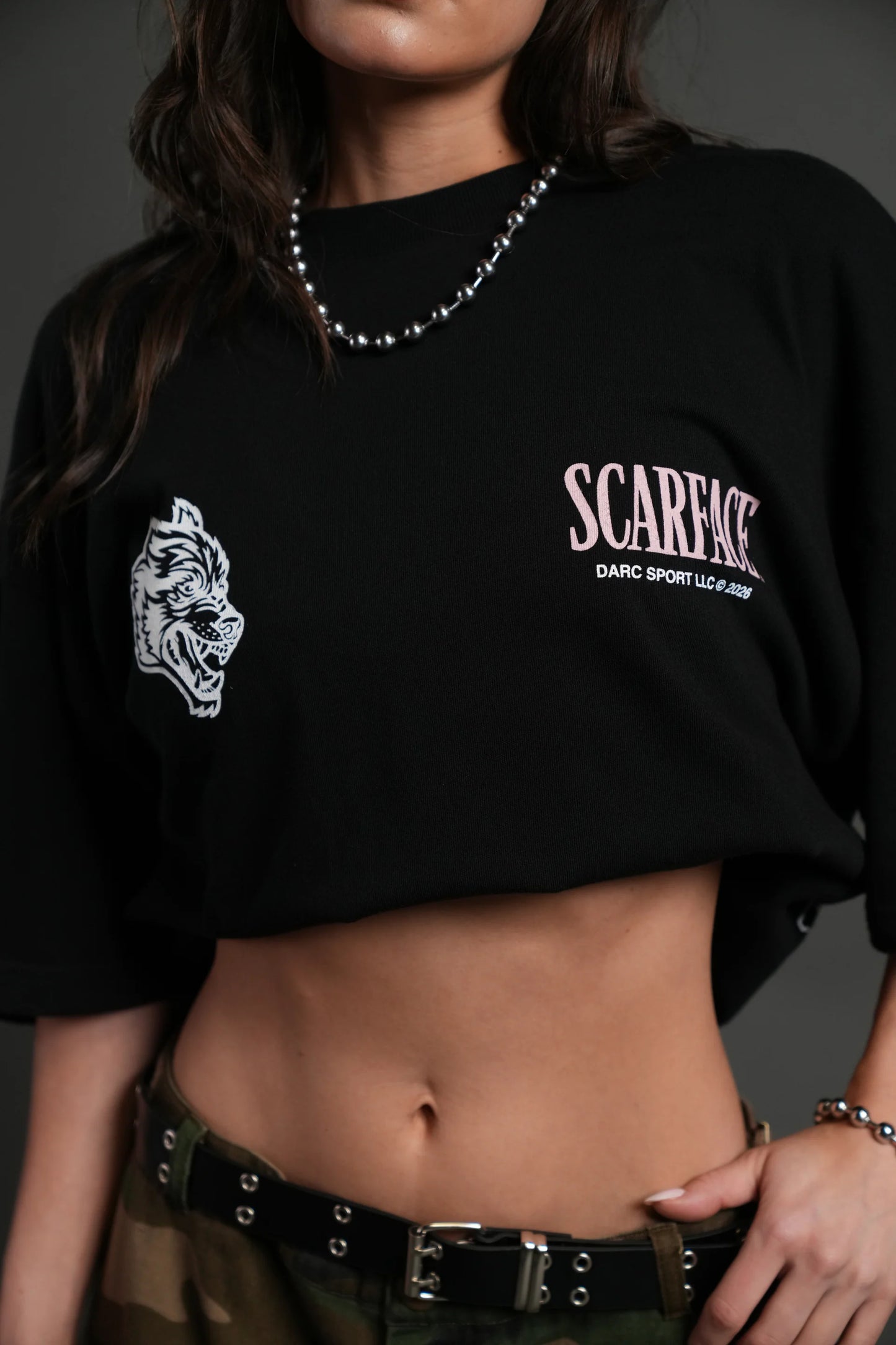 NO MERCY PREMIUM OVERSIZED TEE IN BLACK