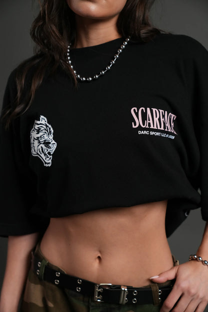 NO MERCY PREMIUM OVERSIZED TEE IN BLACK
