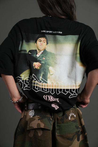 NO MERCY PREMIUM OVERSIZED TEE IN BLACK