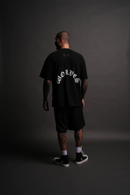 RIPLEY PREMIUM OVERSIZED TEE IN BLACK
