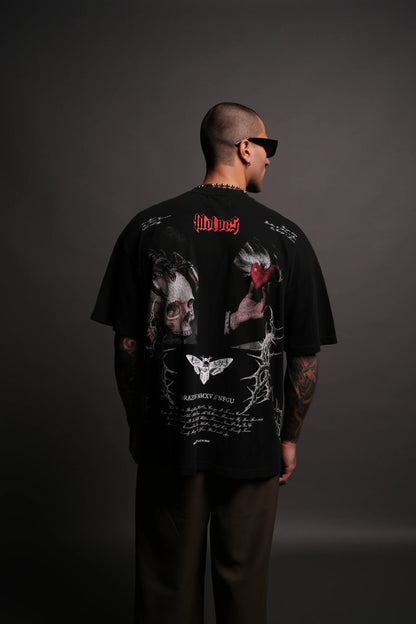 THORNS PREMIUM OVERSIZED TEE IN BLACK