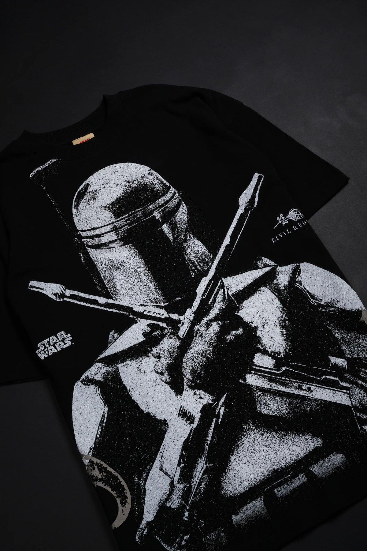 CAMISETA ESTE ES EL CAMINO OVERSIZED EN COLOR NEGRO