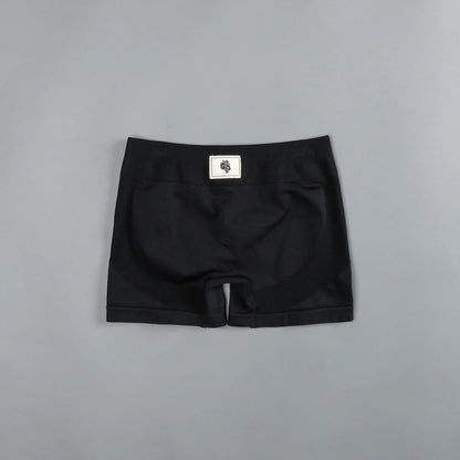 LOBOS SEAMLESS EVERSON KATYA SHORTS IN BLACK