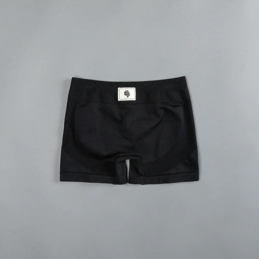 LOBOS SEAMLESS EVERSON KATYA SHORTS IN BLACK