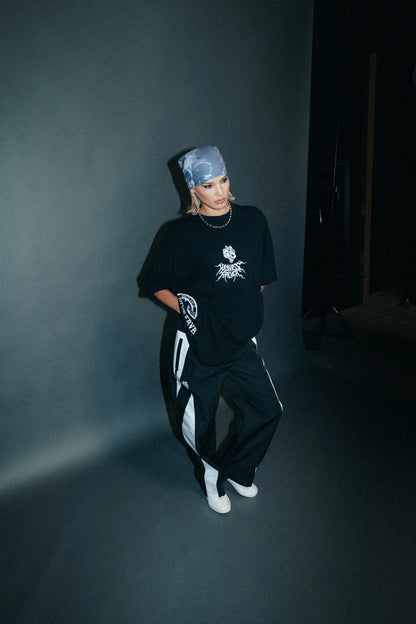 OBITO UCHIHA SIDE BY SIDE SERIES PREMIUM TEE IN BLACK