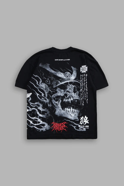DARC SAMURAI "SIDE BY SIDE" SERIES PREMIUM TEE IN BLACK