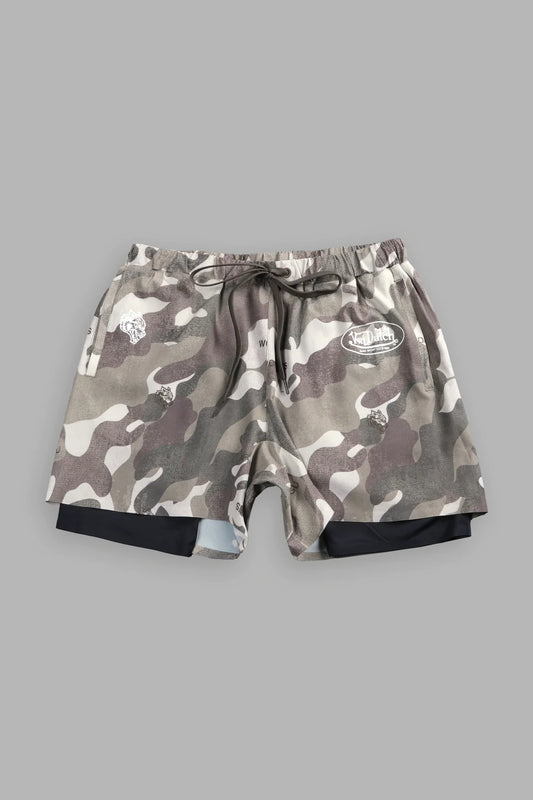 DSVD LEGACY COMPRESSION SHORTS IN DSVD GREEN CAMO