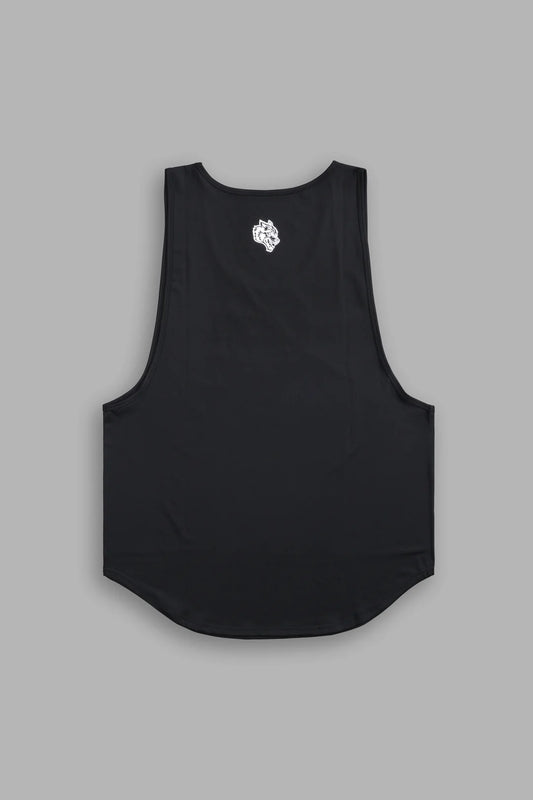 CHOPPER “DRY WOLF” (DROP) TANK IN BLACK