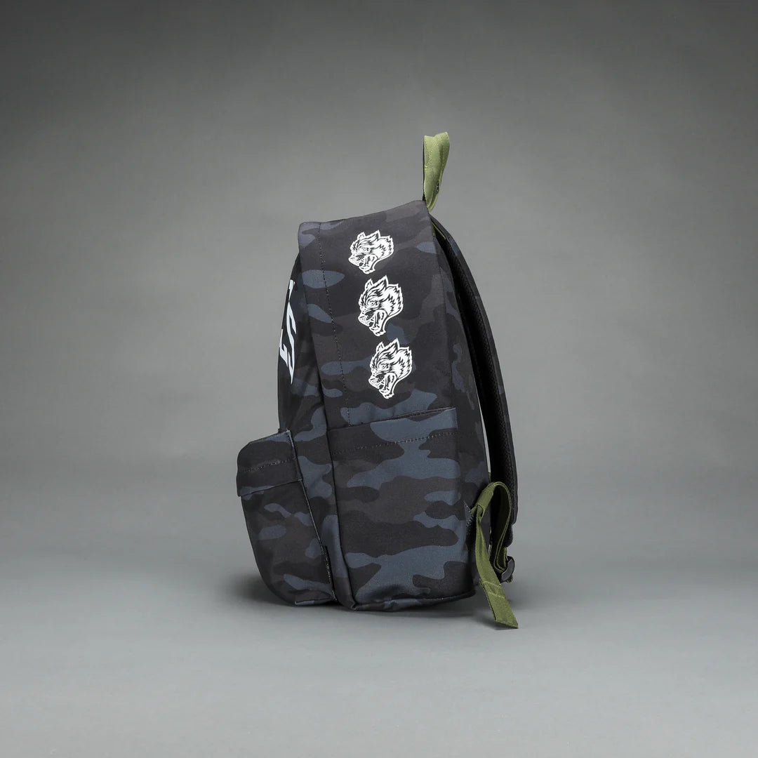 WOLVES EVERYDAY BACKPACK IN BLACK CAMO/OLIVE
