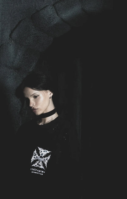 IRON SKULL FMR TEE IN LEOPARD/BLACK