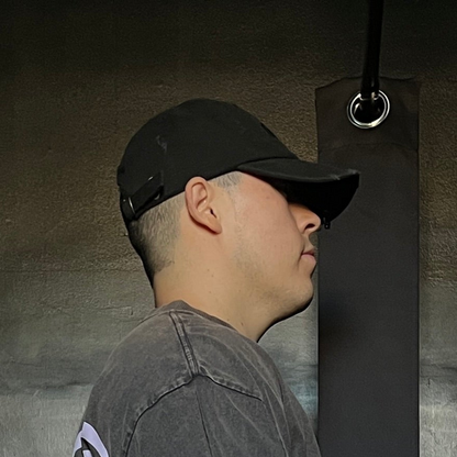 CONCRETE RING HERITAGE DAD HAT IN BLACK