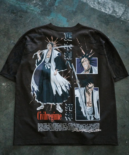 ZARAKI 199X OVERSIZED TEE IN BROWN