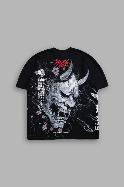 DARC HANNYA "SIDE BY SIDE" SERIES PREMIUM TEE IN BLACK