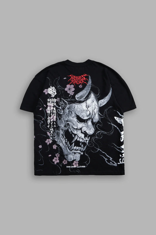 DARC HANNYA "SIDE BY SIDE" SERIES PREMIUM TEE IN BLACK
