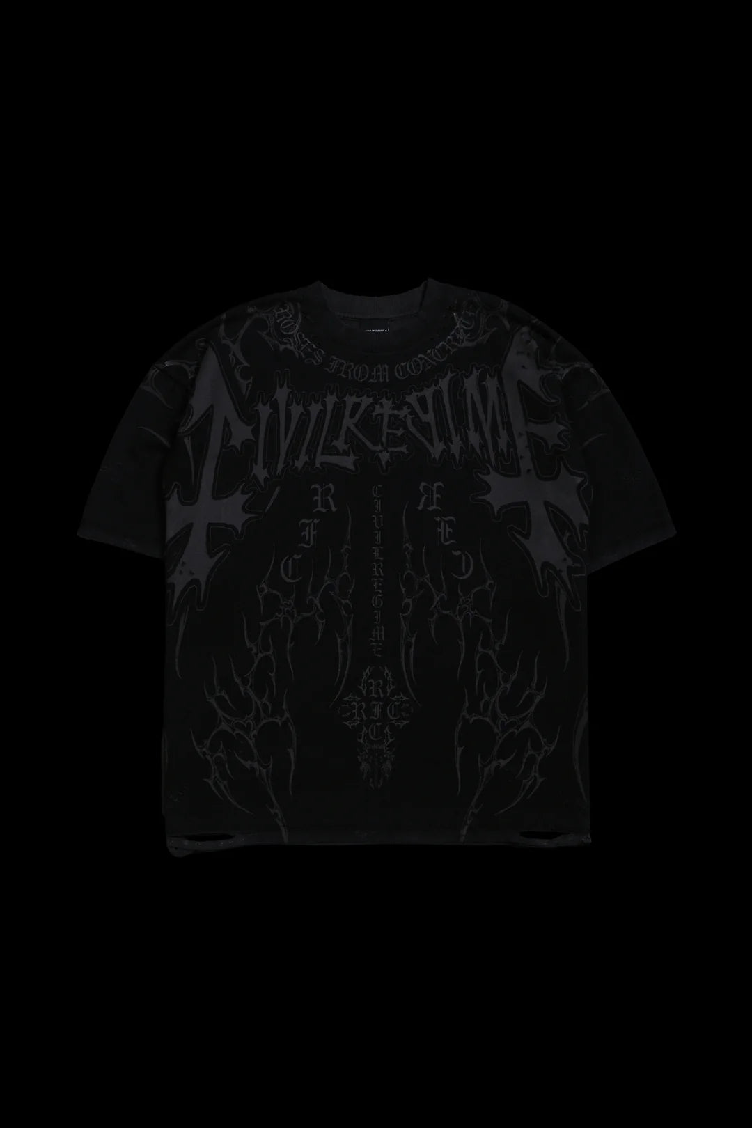 TO THE MAX FMR TEE IN VINTAGE BLACK