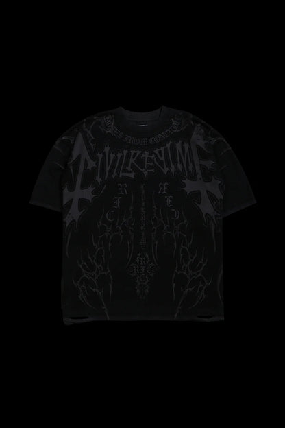 TO THE MAX FMR TEE IN VINTAGE BLACK