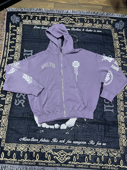 ON OUR SLEEVE “CHAMBERS” ZIP HOODIE