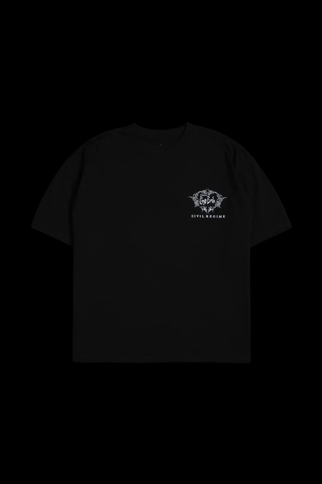 CORPSE BRIDE SIDE BY SIDE 199X TEE BOX SET IN BLACK