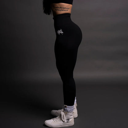 HESH EVERSON SEAMLESS LEGGINGS IN BLACK