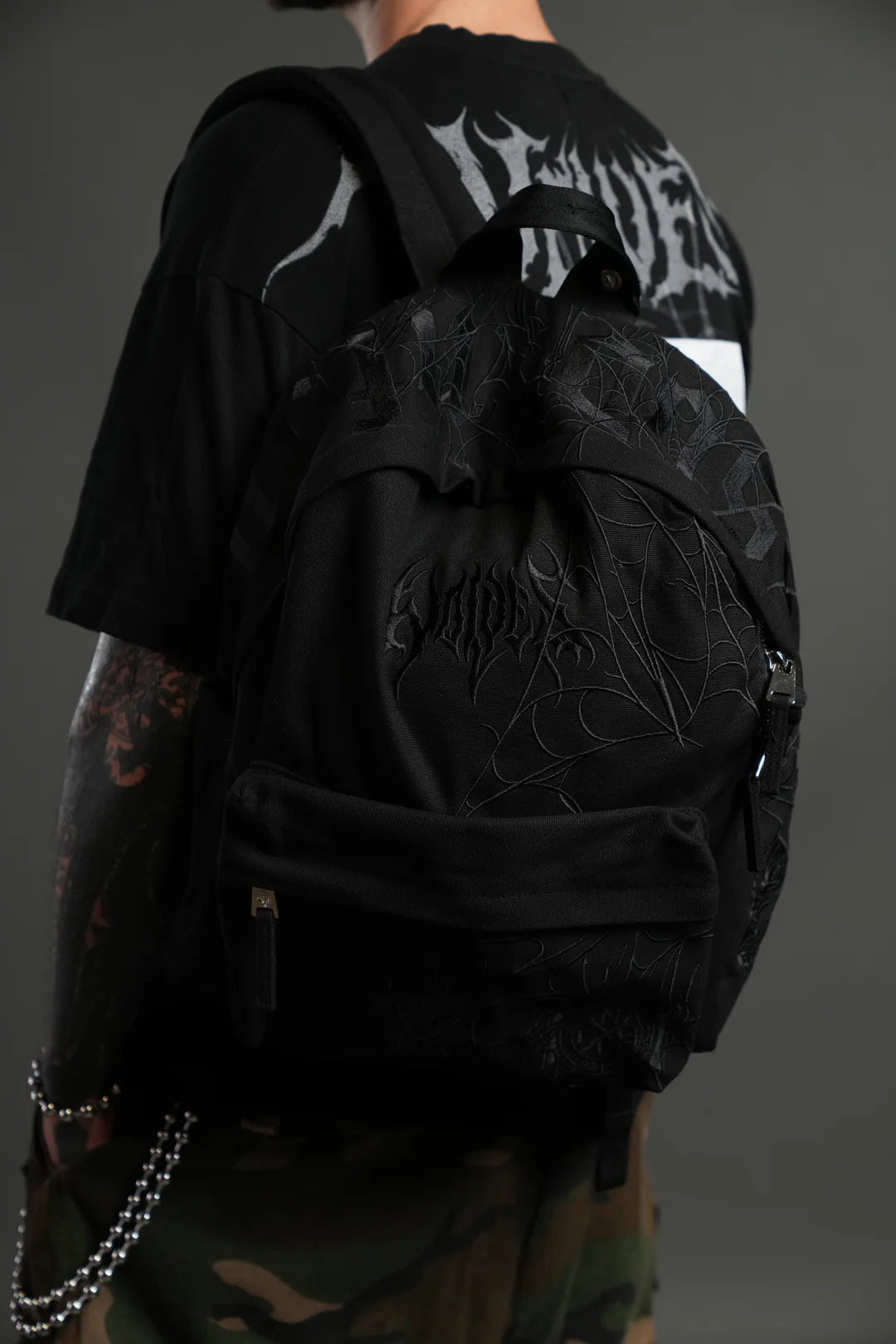 DARC WEB EVERYDAY BACKPACK IN BLACK