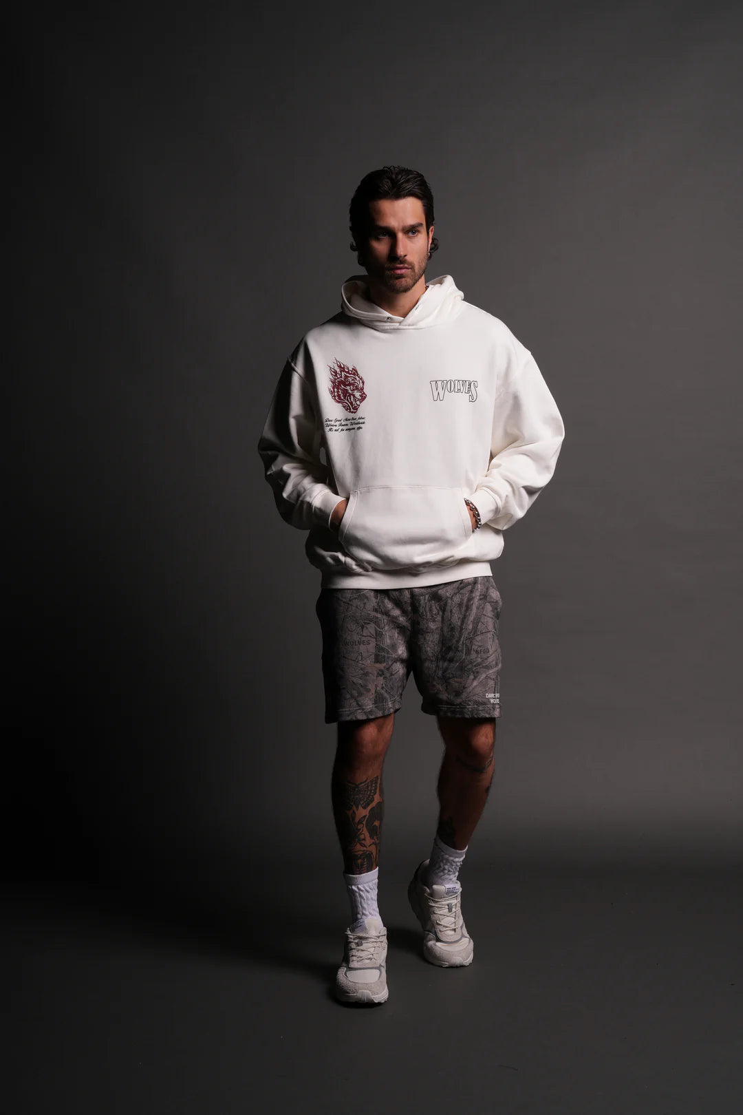 WESTERN V2 “PIERCE” HOODIE IN CREAM