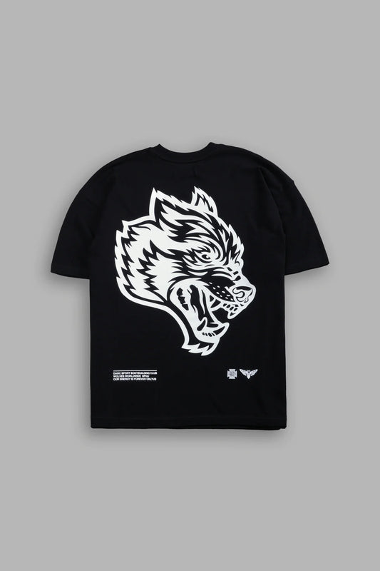 RESPECT US PREMIUM OVERSIZED TEE IN BLACK