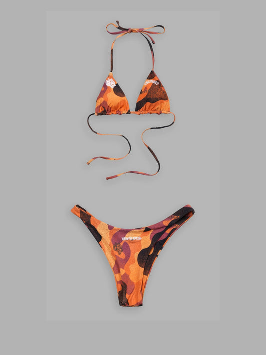 VD Chopper Bikini in DSVD Orange Camo